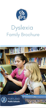 Dyslexia Family Brochure